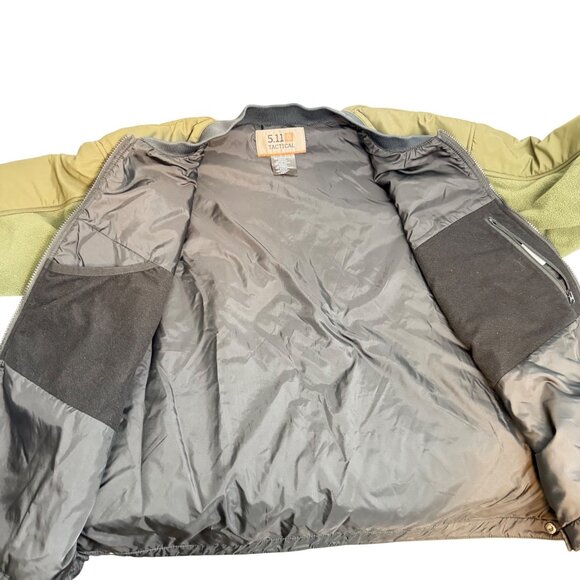 5.11 Tactical Patrol Fleece Jacket Liner - Green - 2XL (48027-890) - Picture 5 of 8